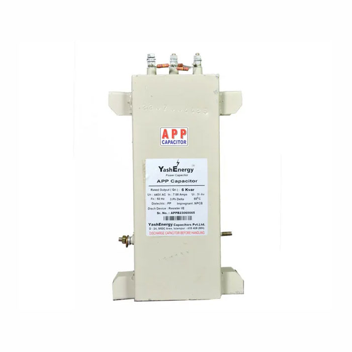All Polypropylene APP Capacitor Manufacturers in India by YashEnergy Capacitor
